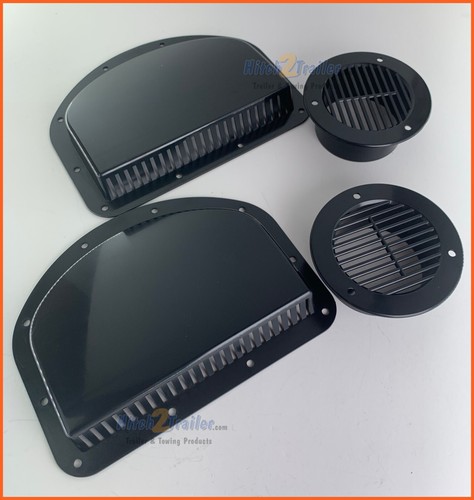 Trailer vents black 2 - trailer, vents,