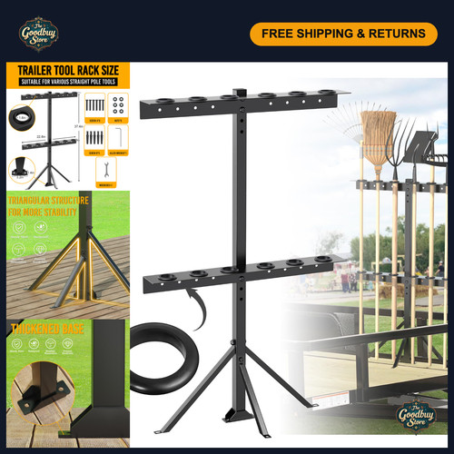 Utility trailer tool rack - utility, 6